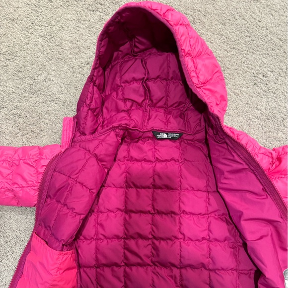 The North Face Kids Fuchsia Puffer Jacket